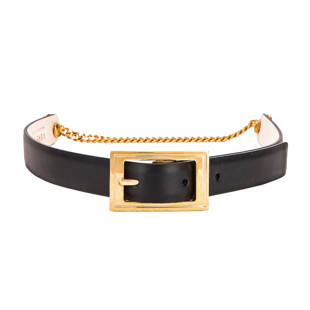 Versace Runway Nero Oro Tribute Belt
